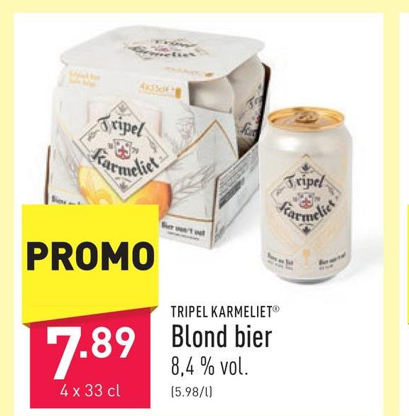 Blond bier zacht Belgisch blond bier met zoete en kruidige toetsen, 8,4 % vol.