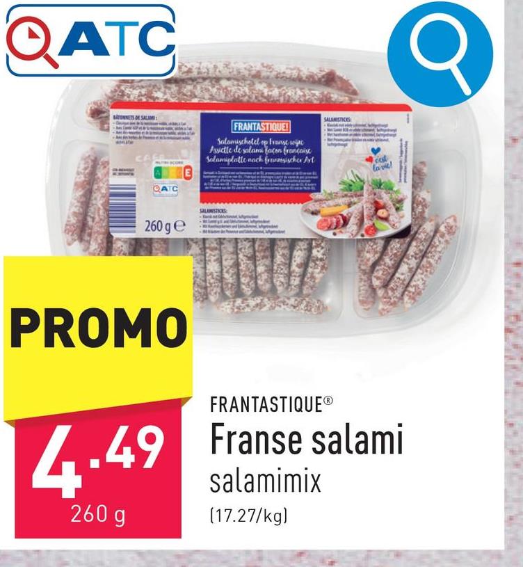 Franse salami salamimix