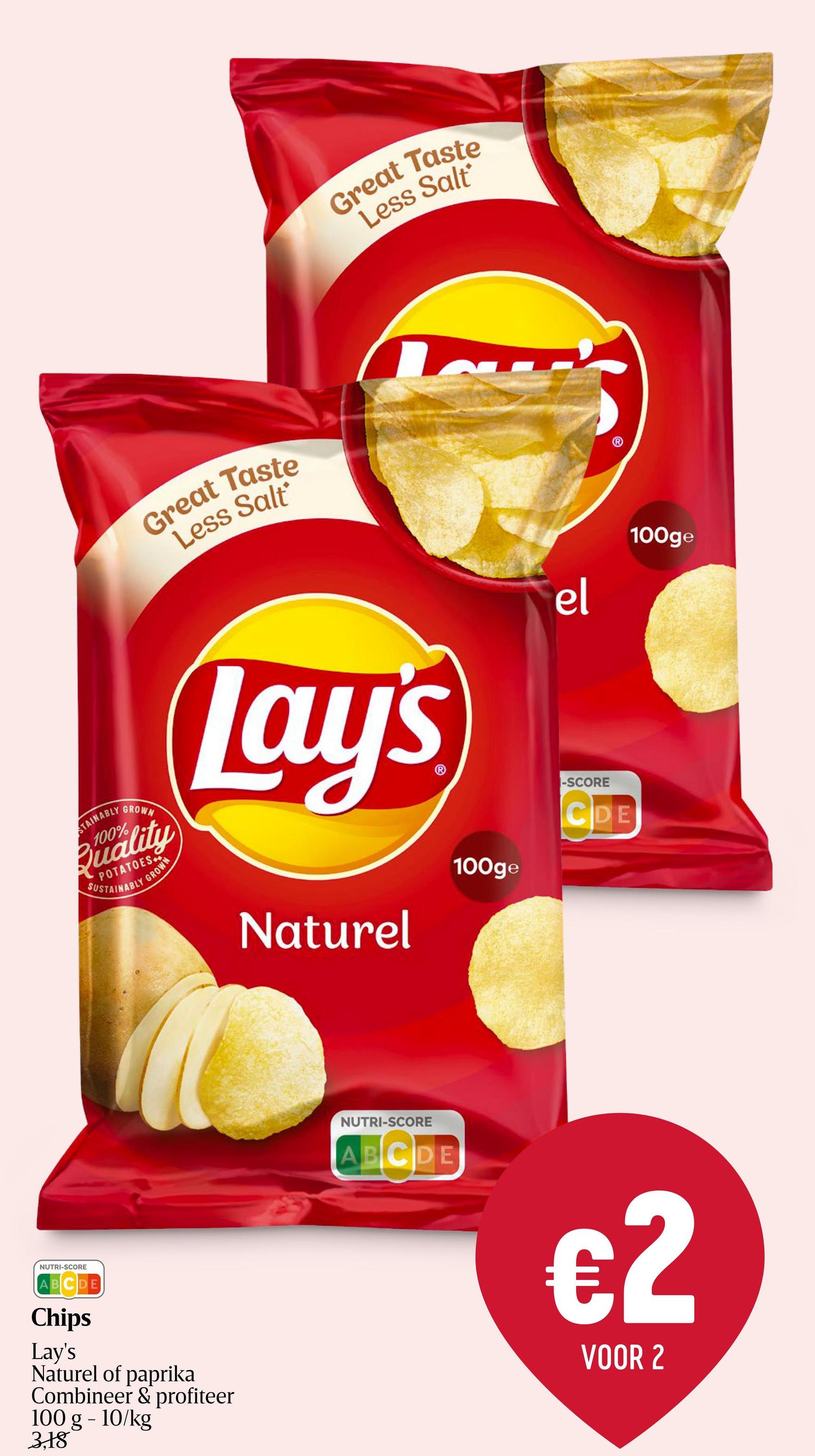 Chips | Naturel Gezouten aardappelchips