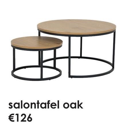 salontafel oak
€126