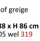 of greige
38 x H 86 cm
05 wel 319