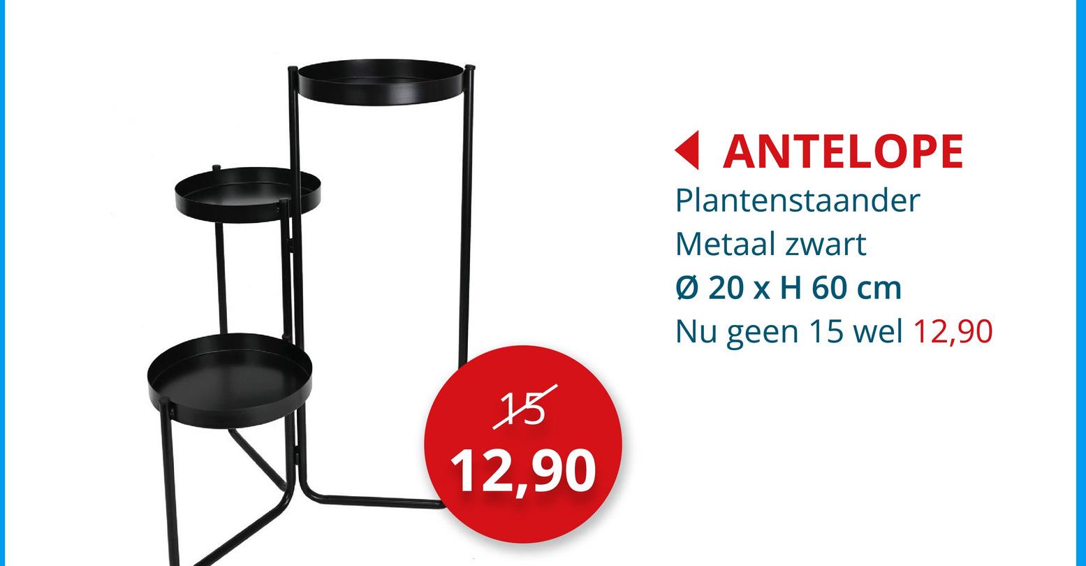 Plantenstandaard H60cm Woondecoratie Vazen & Bloempotten Planten