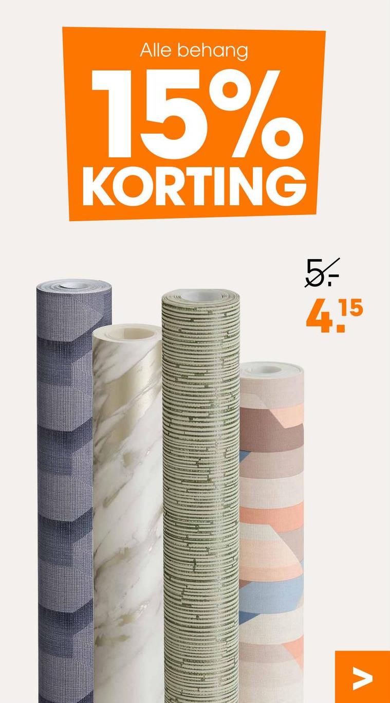 Alle behang
15%
KORTING
5-
415
Λ