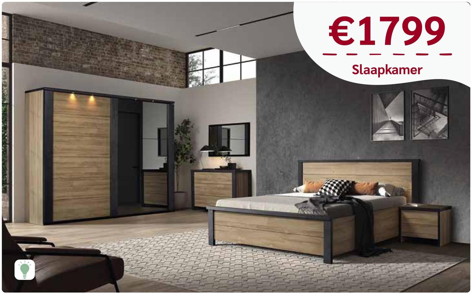 €1799
Slaapkamer