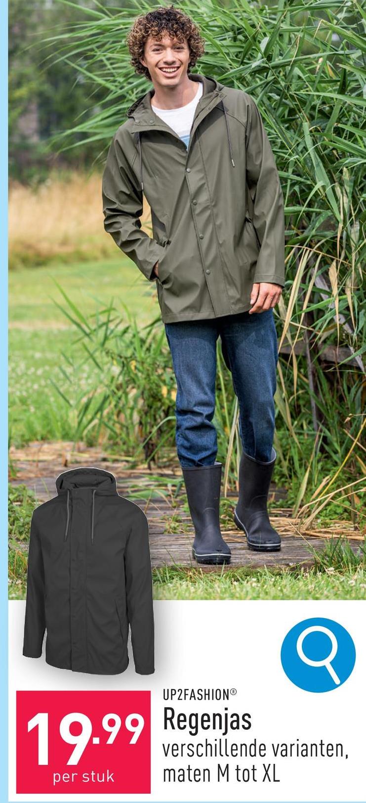 Regenjas polyester, regular fit, keuze uit verschillende varianten, maten M tot XL, OEKO-TEX®-gecertificeerd