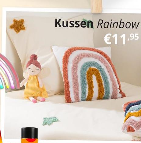 Kussen RAINBOW Vk. Kat. Multi Kussen RAINBOW Vk. Kat. Multi