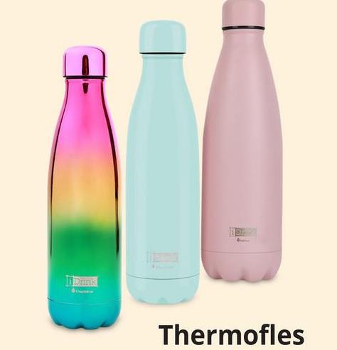 Thermosfles IDRINK 500ml Pink De herbruikbare drinkfles IDRINK is vervaardigd uit hoogwaardig dubbelwandig RVS. Vul de fles tot 2 cm onder de dop en neem hem overal gemakkelijk mee naartoe!Materiaal: RVSInhoud: 500mlTemperatuurbehoud: 12 uur (warm), 24 uur (koud)Vaatwasserbestendig: nee