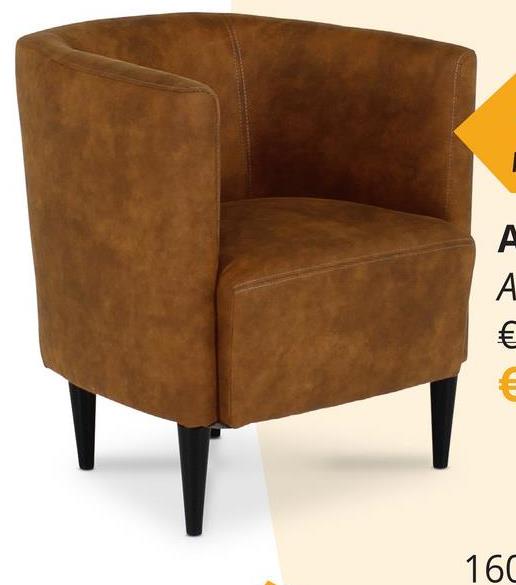 Armstoel ARAGON Preston Cognac Deze mooie, elegante, super makkelijk bij te zetten fauteuil is een geweldige aanwinst in je interieur. Met kleuren die helemaal on-trend zijn, krijgt je living of slaapkamer dankzij deze bijzetzetel een geweldige upgrade!