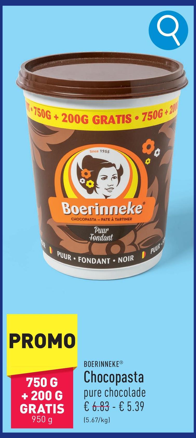 Chocopasta pure chocolade