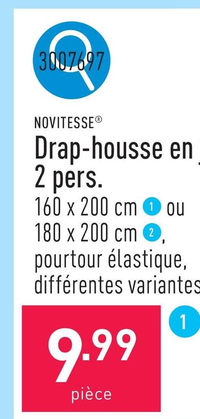 Drap-housse en jersey, 2 pers. coton, 160 x 200 cm, dermatologique, pourtour élastique, choix entre différentes variantes, certifié OEKO-TEX®