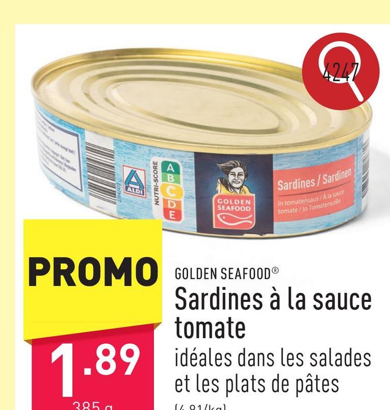 Sardines à la sauce tomate idéales dans les salades et les plats de pâtes