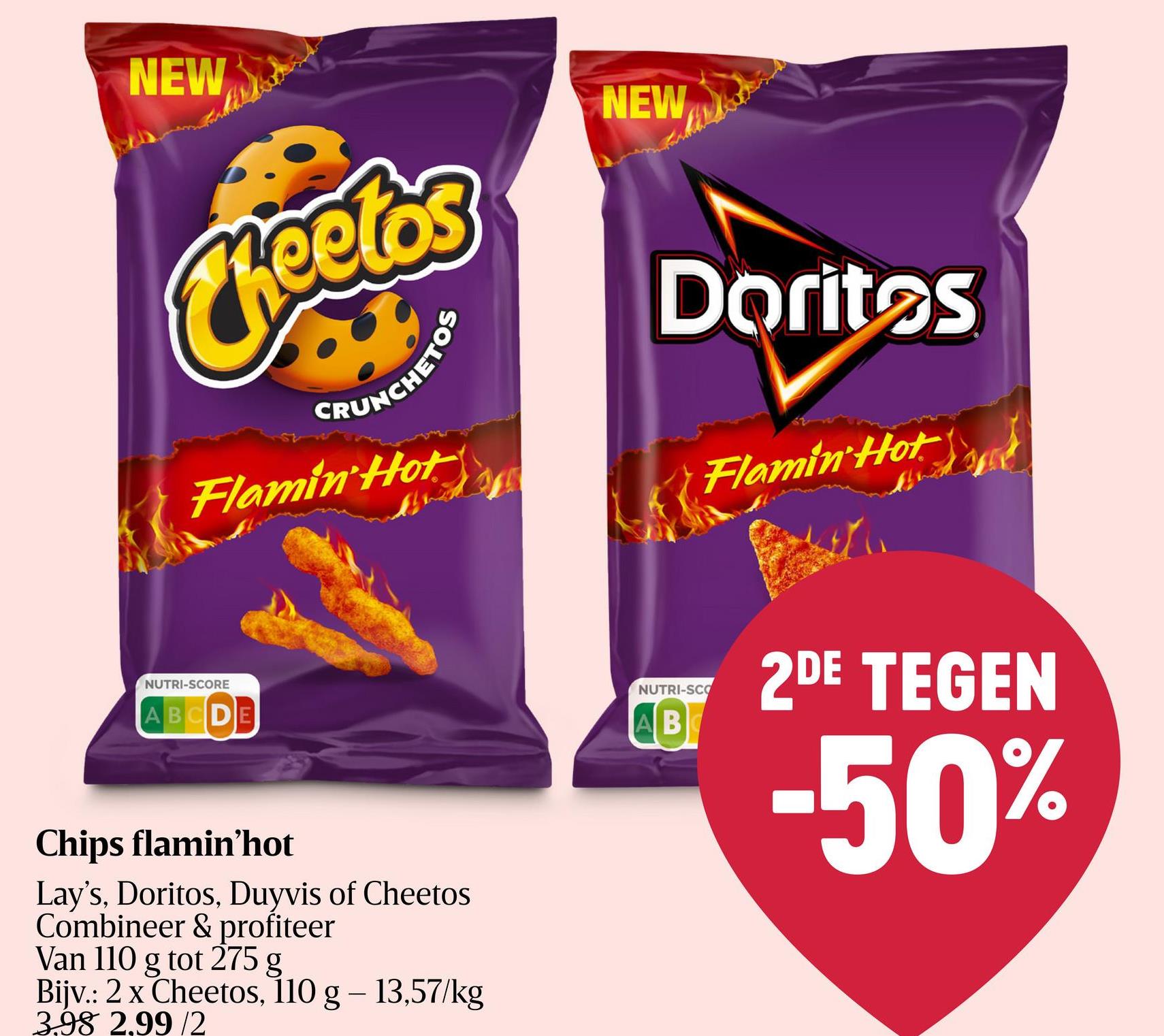 Pindas | Flaming Hot Elke onweerstaanbare hap prikkelt je smaakpapillen. Geen kunstmatige kleurstoffen. Geschikt voor veganisten.