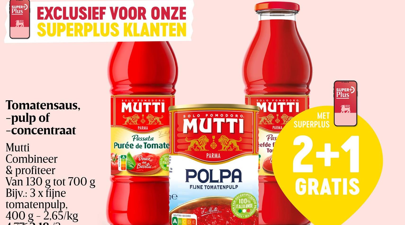 Double Tomatenconcentraat nodig zijn om 1 kg tomatenconcentraat te maken. 100% Italiaans. Dubbel tomatenconcentraat betekent dat er maar liefst 6 kg verse tomaten