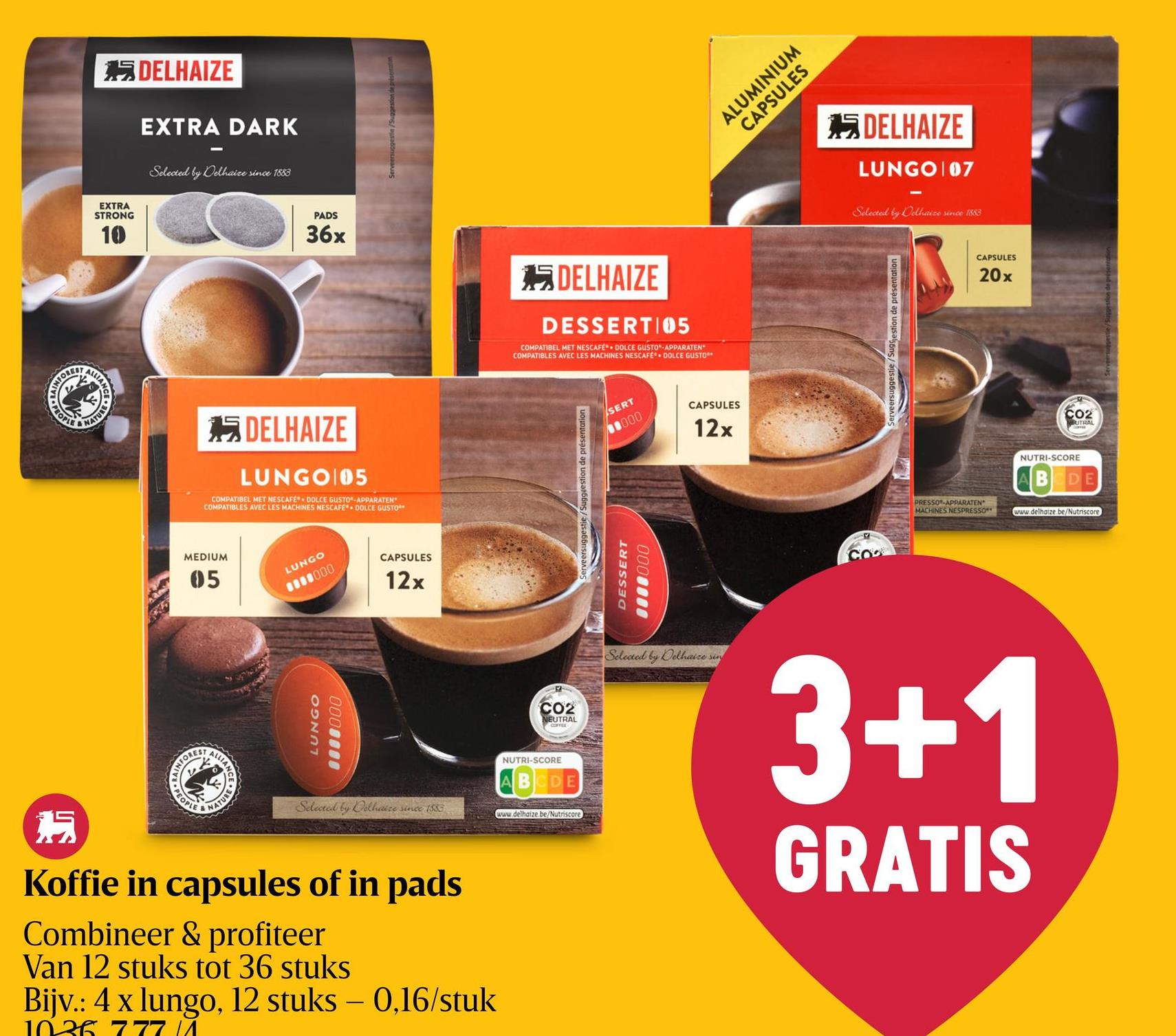 Café | Lungo 05 | Dolce Gusto capsules DLL CAPSULES DOLCE GUSTO LUNGO 05 12x