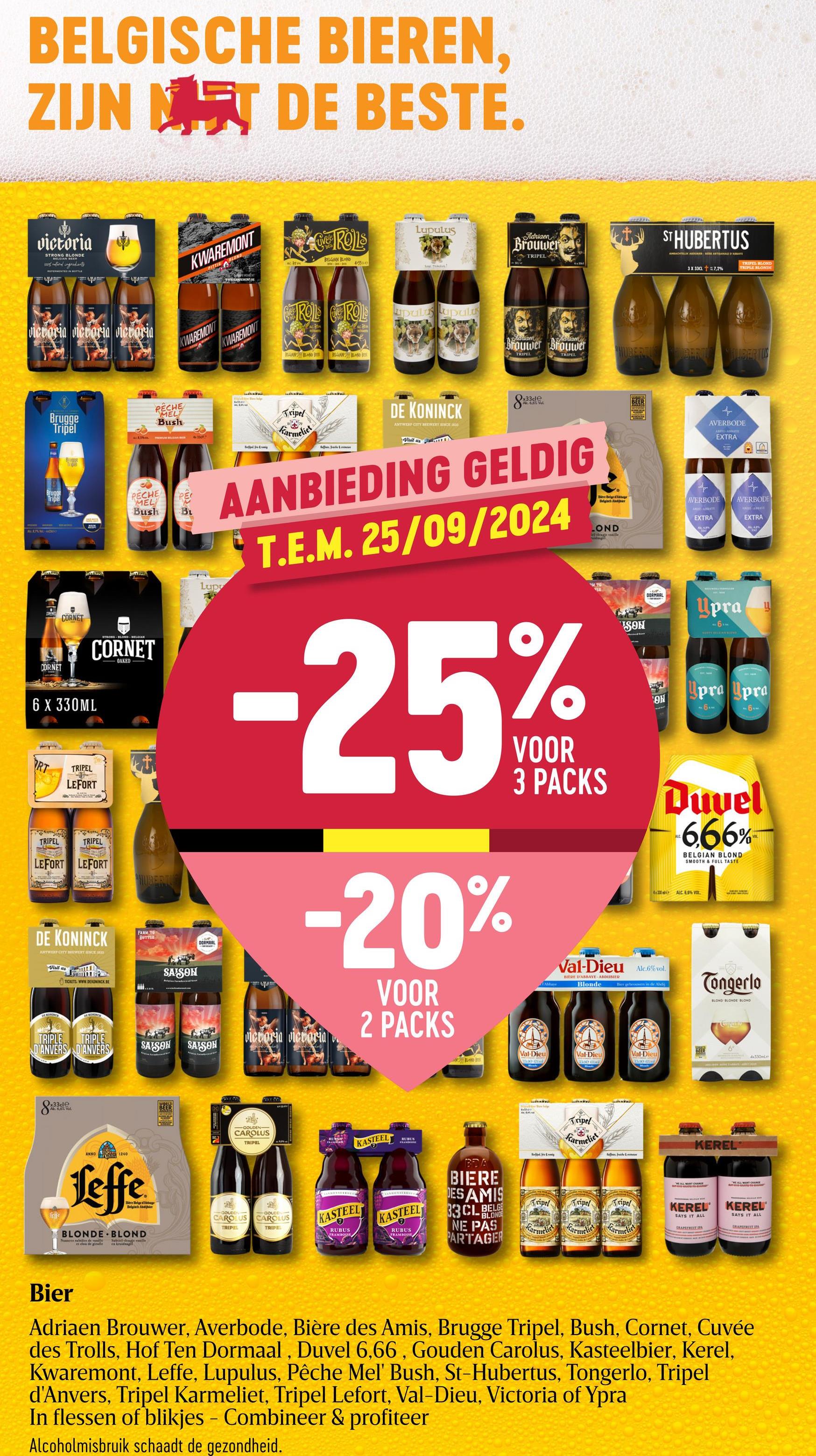 Bruin bier | 11% ALC. | Fles Sterk bruin bier