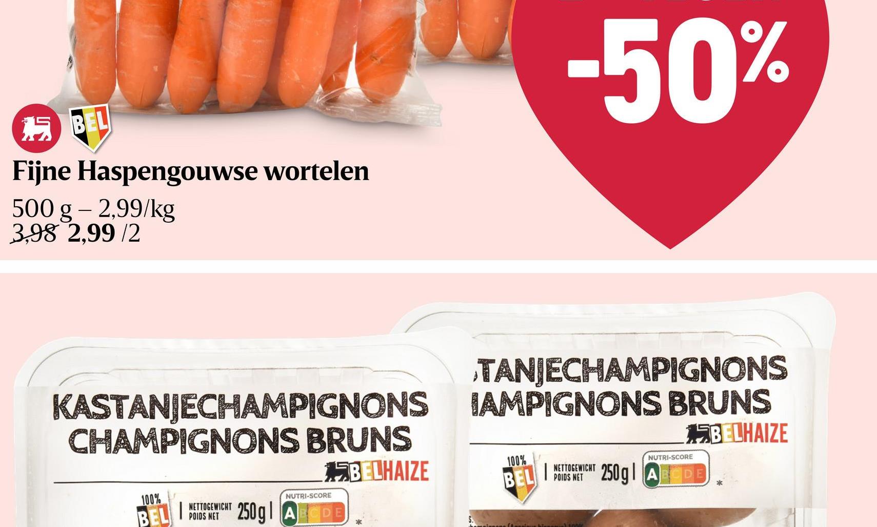 Bruine champignons | Belgisch Parijse champignons