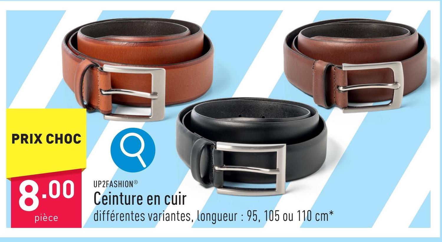 Ceinture en cuir cuir de buffle, choix entre différentes variantes, largeur : 35 ou 38 mm, longueur : 95, 105 ou 110 cm*