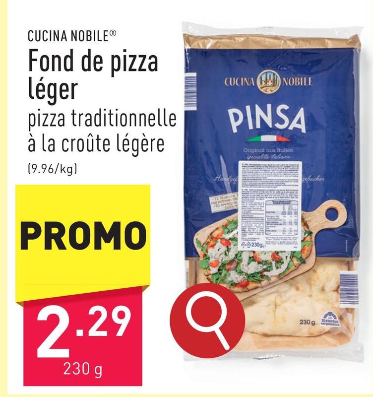 Fond de pizza léger pizza traditionnelle à la croûte légère