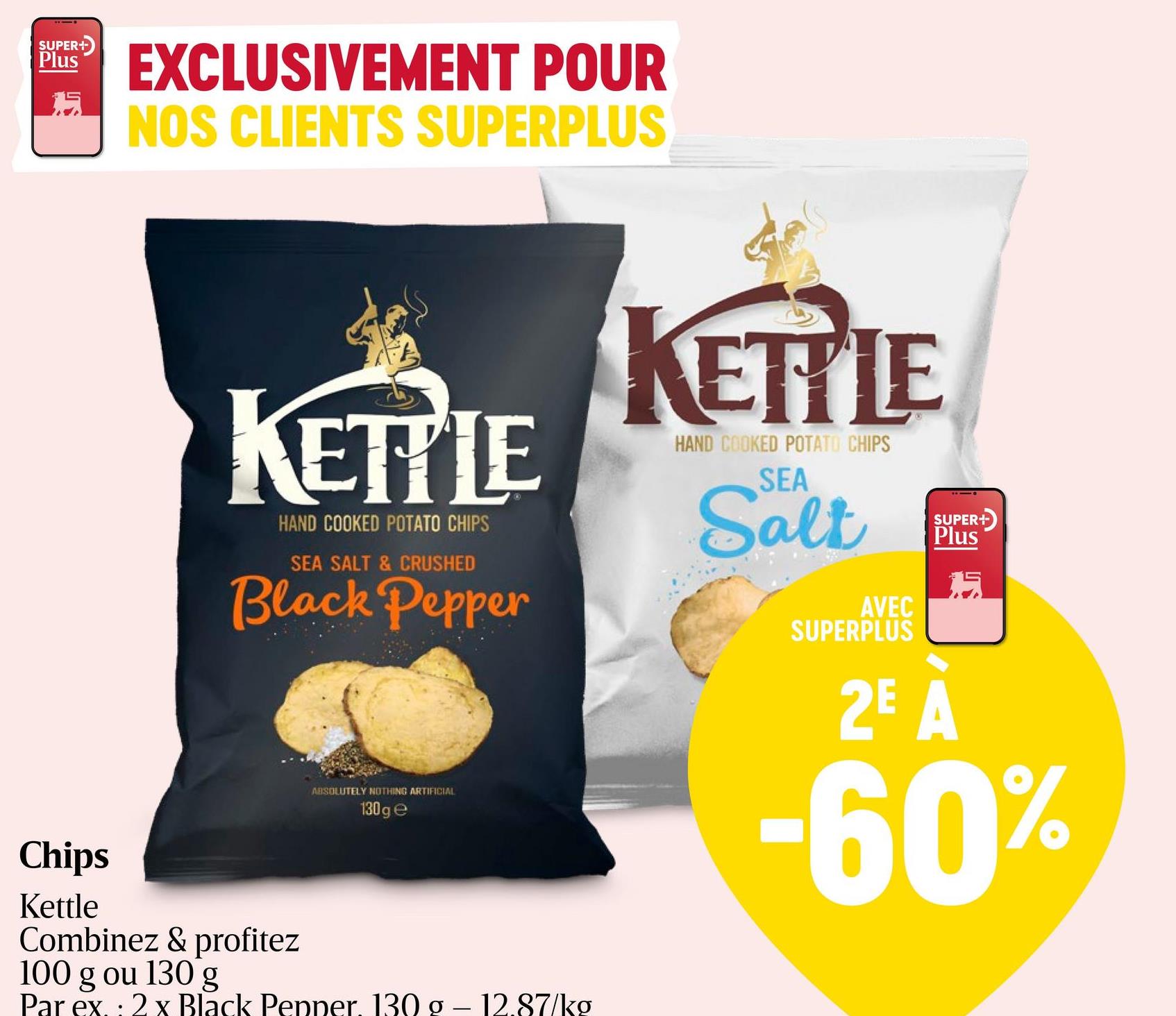 Chips | Miel | Dijon Kettle Intense Miel et Dijon