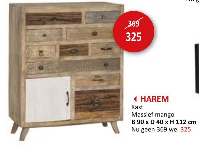 Kast Harem 90x40x112cm Bijzetelementen Commode Kasten Bijzetkasten Bijzetmeubels Eetkamerkasten Keukenkasten