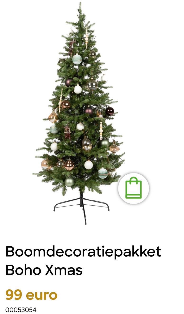 Boomdecoratiepakket
Boho Xmas
99 euro
00053054