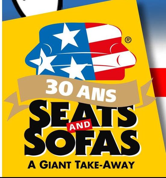 30 ANS
SEATS
SOFAS
A GIANT TAKE-AWAY