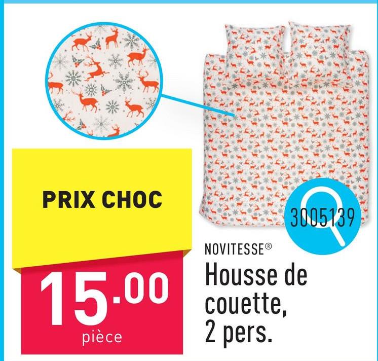 Housse de couette, 2 pers. polyester, 240 x 220 cm, 2 taies d’oreiller (65 x 65 cm), à rabat, choix entre différentes variantes, certifiée OEKO-TEX®