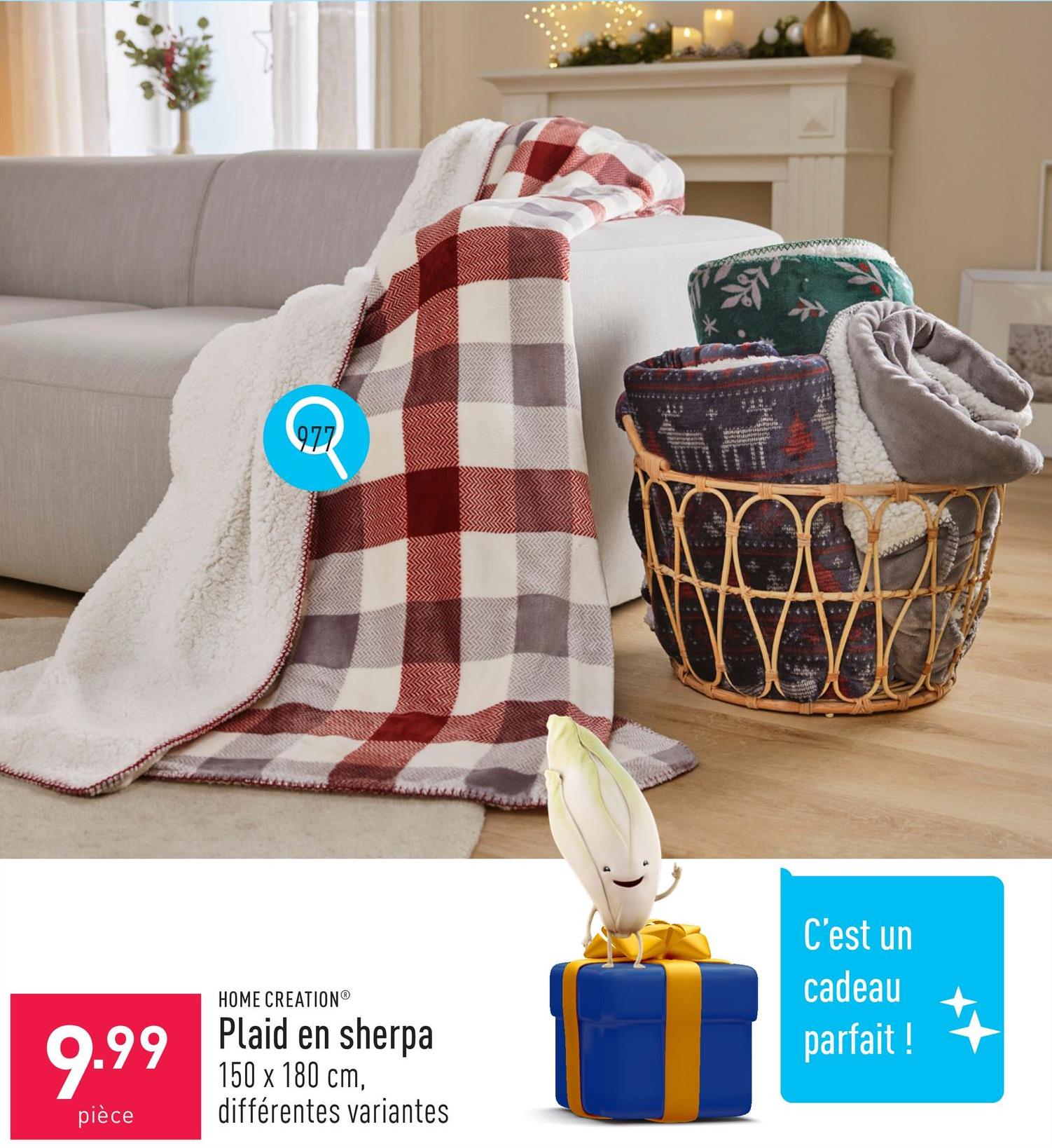 Plaid en sherpa polyester (microfibre), 150 x 180 cm, choix entre différentes variantes, certifié OEKO-TEX®