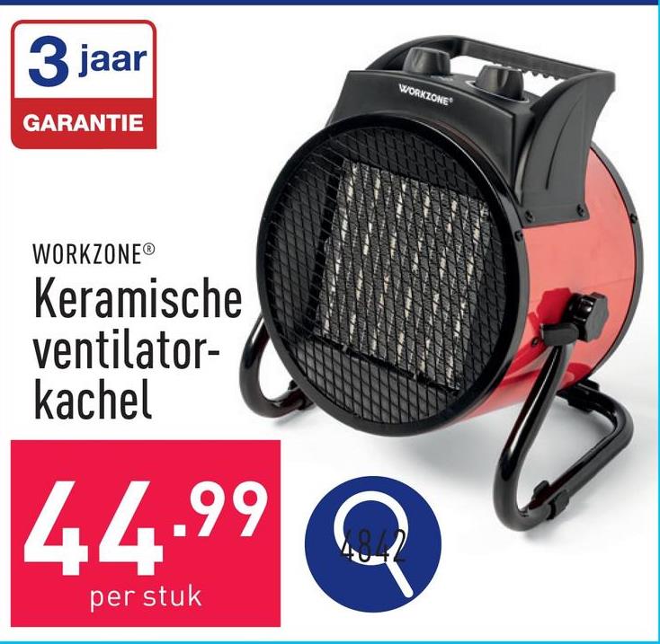 Keramische ventilatorkachel afmetingen: ca. 24 x 20,5 x 29 cmmax. 3000 W3 niveaus (koude lucht/1500 W/3000 W)ventilator ca. 35 Wvoor ruimtes tot 60 m³veiligheidsklasse: IP20