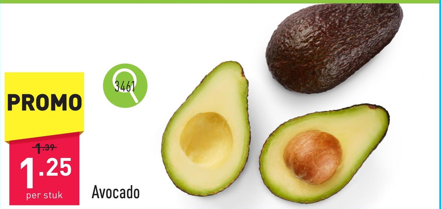 Avocado los, oorsprong: Brazilië, Peru, Colombia, Dominicaanse Republiek