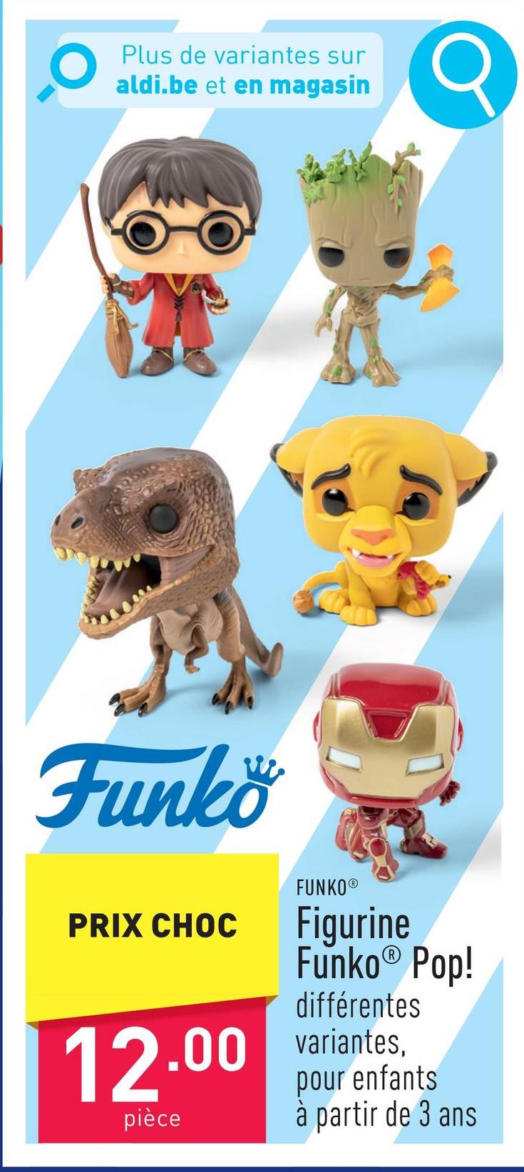 Figurine Funko® Pop! choix entre différentes variantes, convient aux enfants à partir de 3 ans