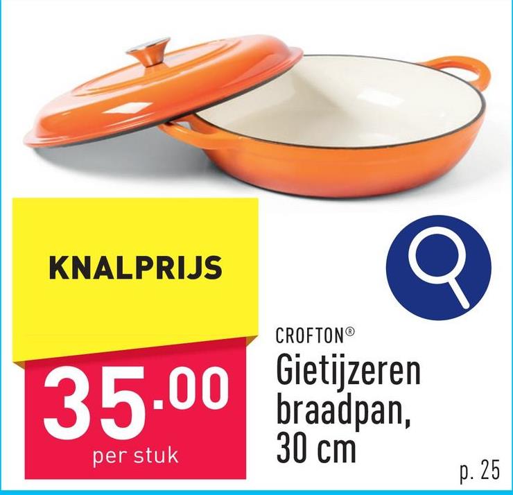 Gietijzeren braadpan, 30 cm diameter: 30 cm, 3,5 liter, geschikt voor alle vuren, ovenbestendig tot 250 °C, keuze uit verschillende varianten