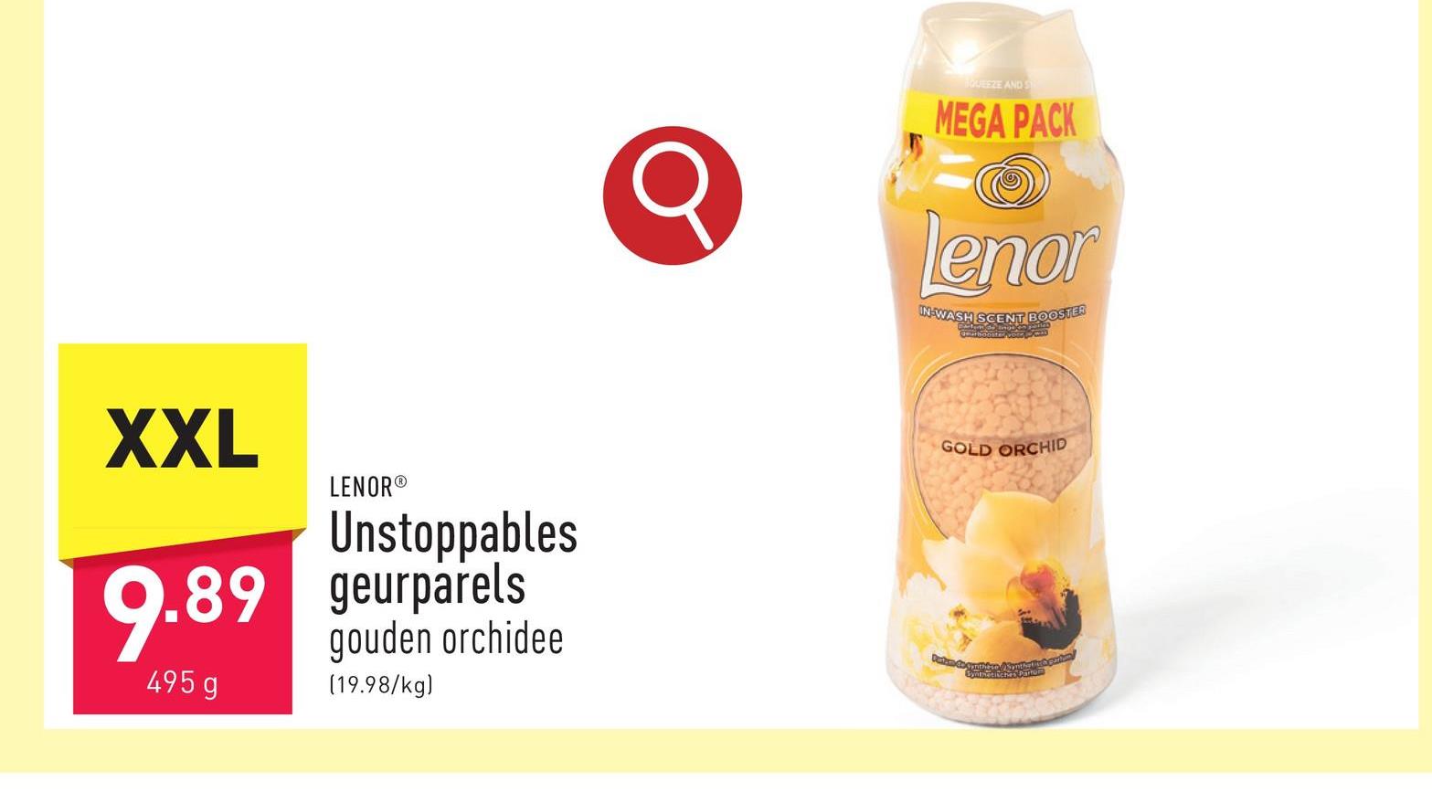 Unstoppables geurparels gouden orchidee