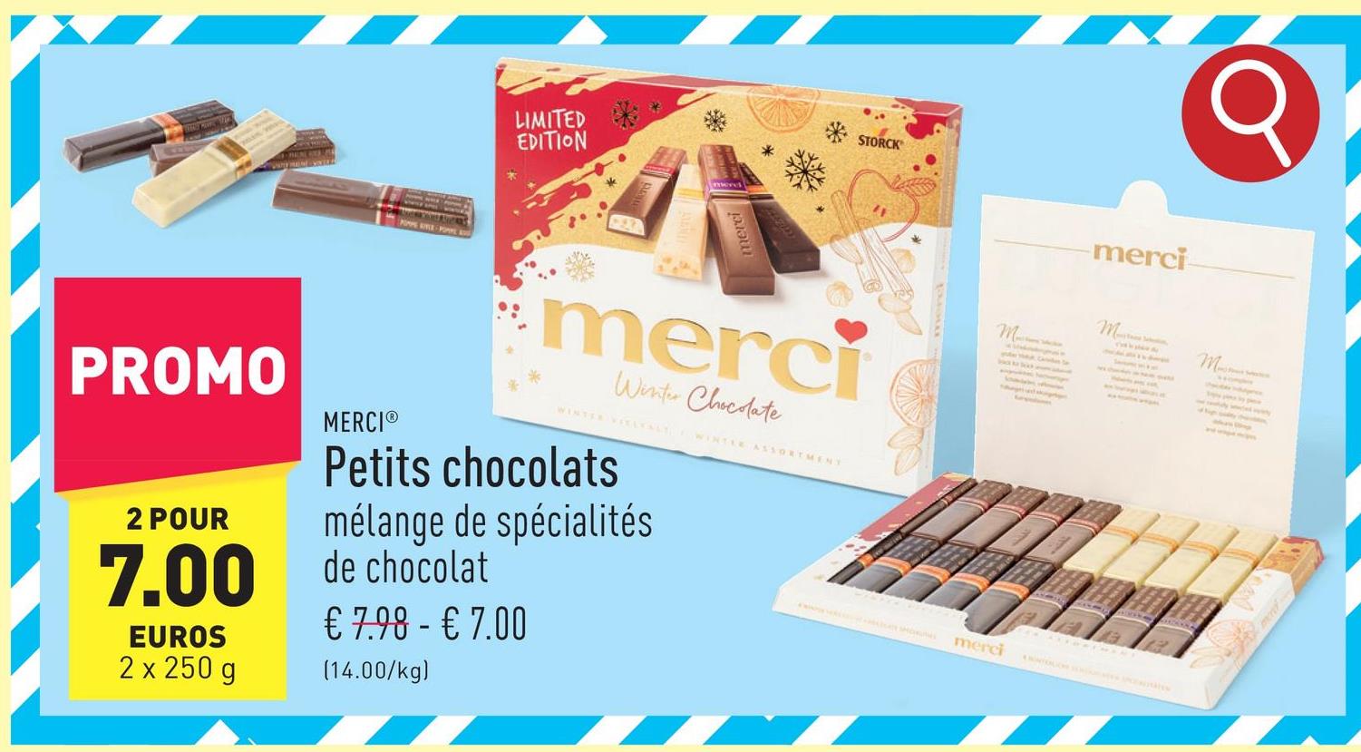 Petits chocolats mélange de spécialités de chocolat