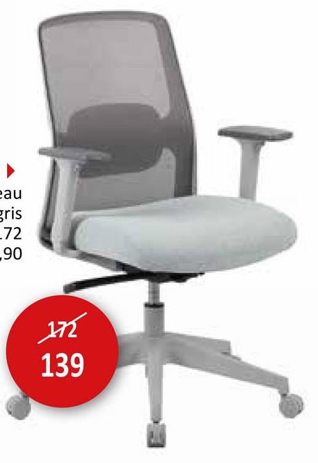 Chaise de bureau Office gris Chambre Junior Chaises De Bureau Chaises De Bureau