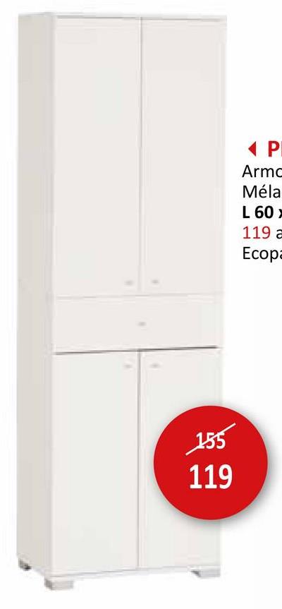 Armoire Picton 60cm - melamine - blanc Garde-robes Porte Pivotante Armoires De Rangement Armoires D'appoint Meubles D'appoint Meuble Salle De Bain Armoires Salle De Bain Armoires Armoires