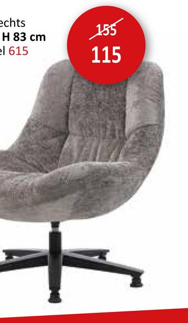 Draaifauteuil Pilotto stof groengrijs Zitmeubelen Fauteuils