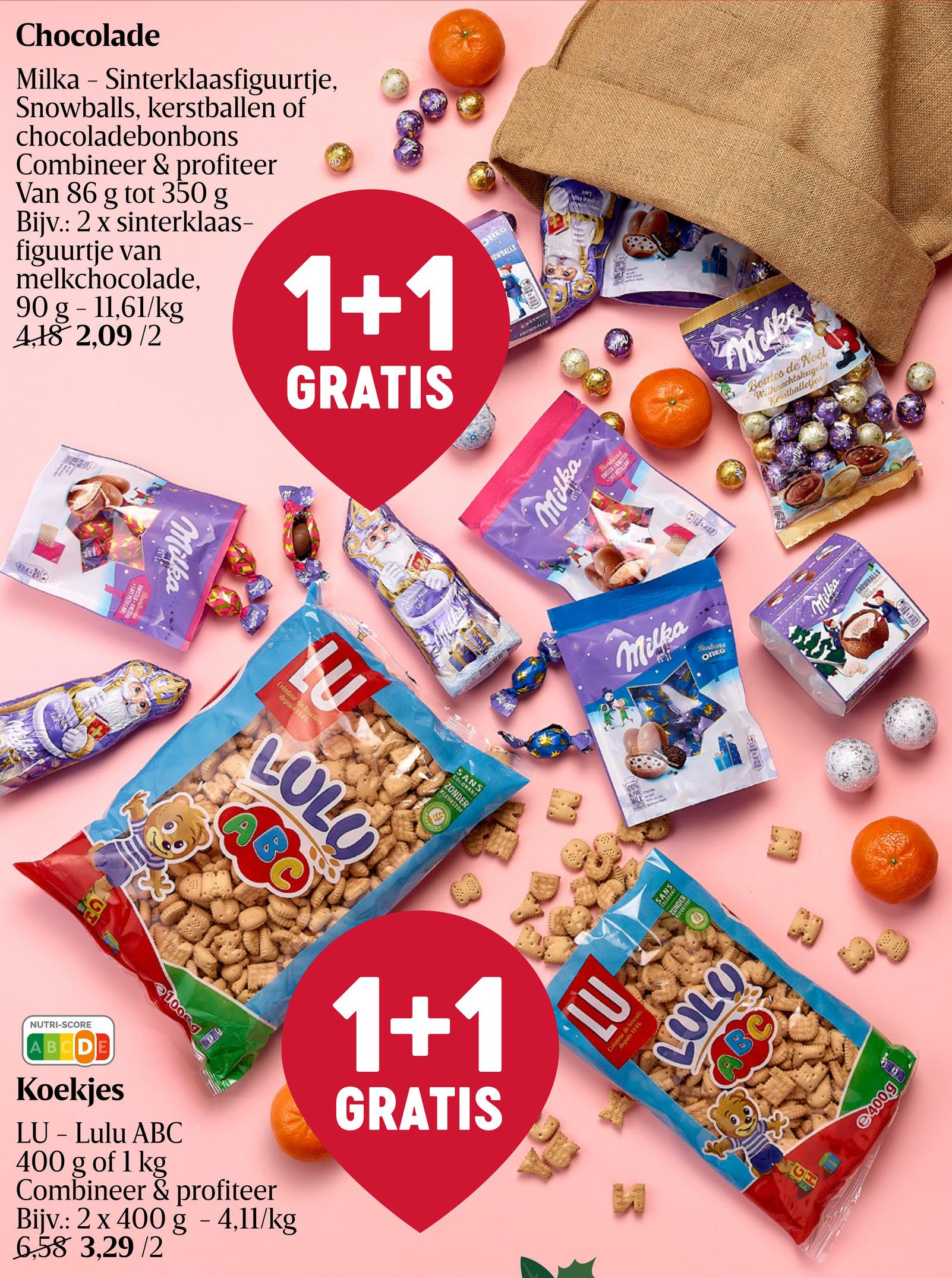 Chocolade | Melk | Sinterklaas 90g Milka Sinterklaas melk