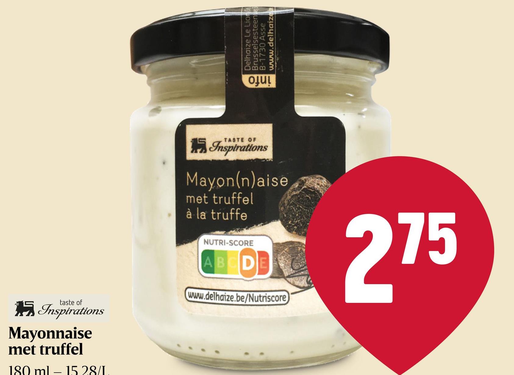 Mayonaise | Met | Truffel Mayonaise met truffel