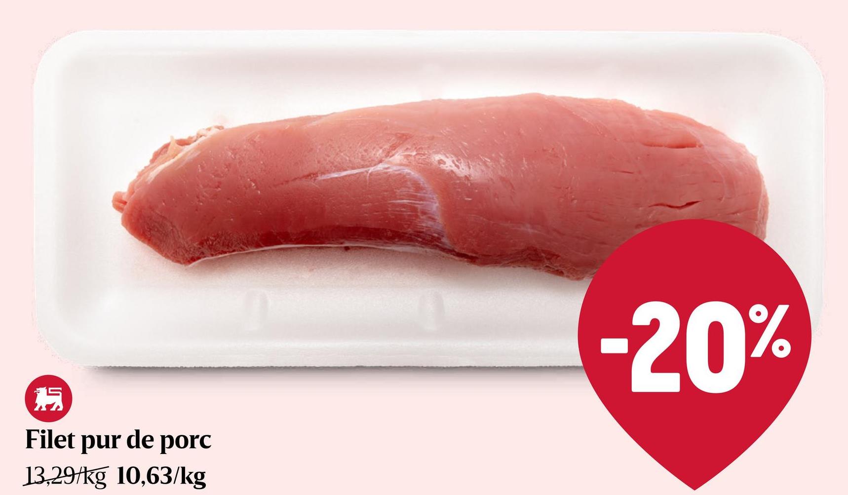 Filet Pur | Porc FILET PUR DE PORC 1X515G