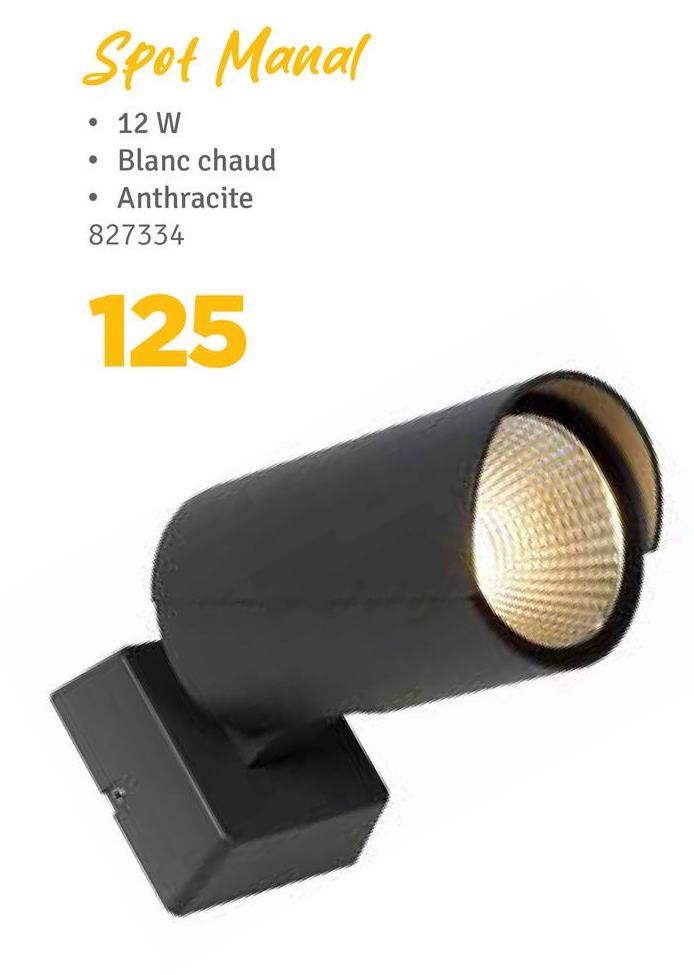 Spot Manal
.
.
12 W
Blanc chaud
Anthracite
827334
125