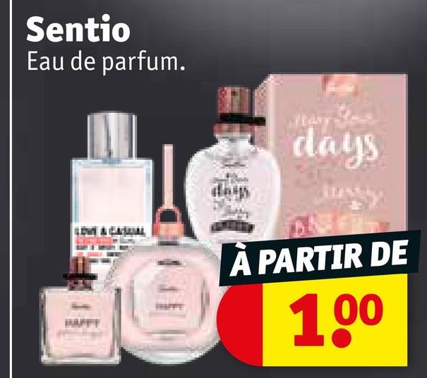 HAFFT
Sentio
Eau de parfum.
D
dayp
days
À PARTIR DE
100