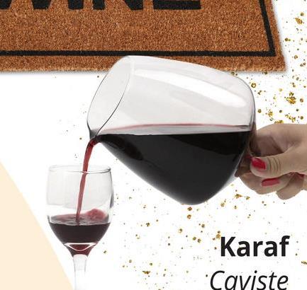 Karaf CAVISTE Wijnglasvorm Glas 1.6l Karaf CAVISTE Wijnglasvorm Glas 1.6l