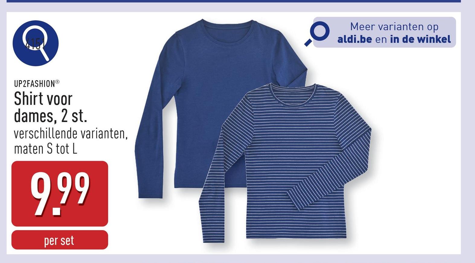 Shirt voor dames, 2 st. katoen/elastaan (Lycra®), slim fit, keuze uit verschillende varianten, maten S tot L, OEKO-TEX®-gecertificeerd