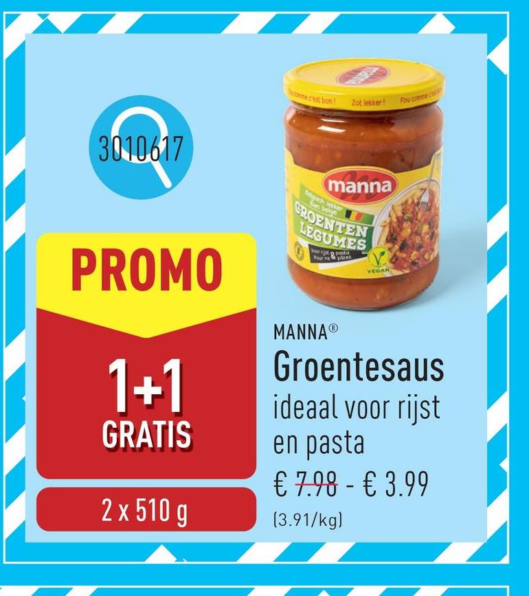 Groentesaus saus op basis van groenten, ideaal voor rijst en pasta