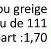 Ou greige
u de 111
-art :1,70