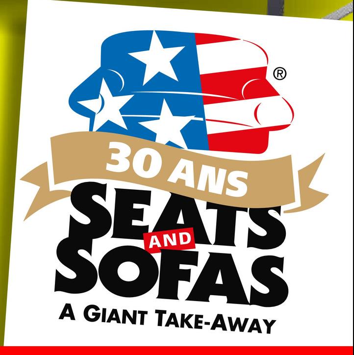 Ⓡ
30 ANS
SEATS
SOFAS
A GIANT TAKE-AWAY