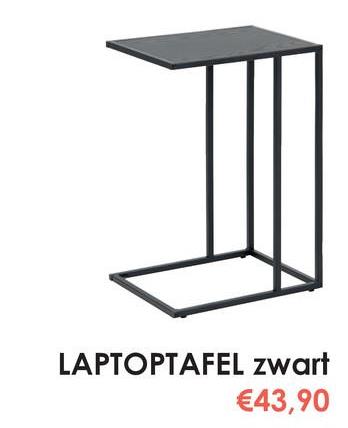 LAPTOPTAFEL zwart
€43,90