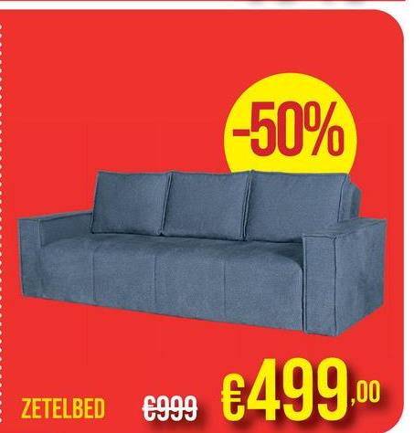 ZETELBED €999
-50%
€499.00