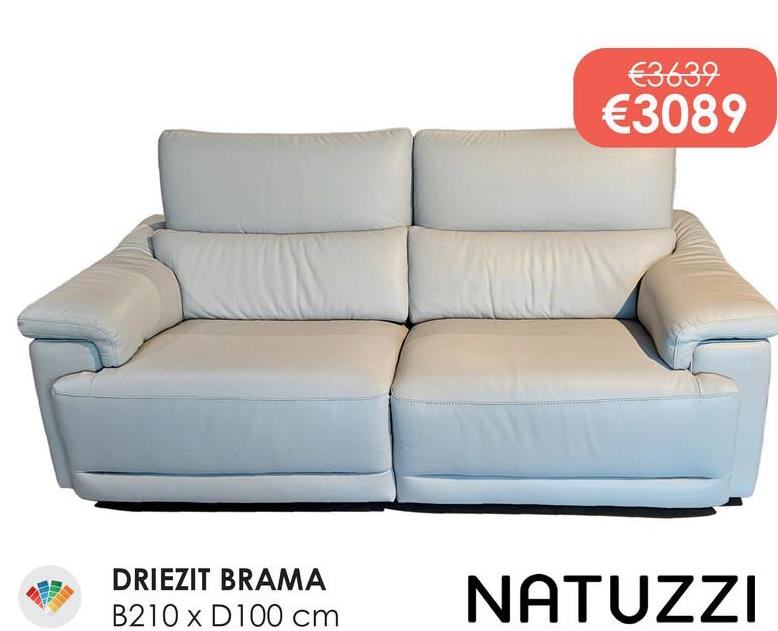 €3639
€3089
DRIEZIT BRAMA
B210 x D100 cm
NATUZZI